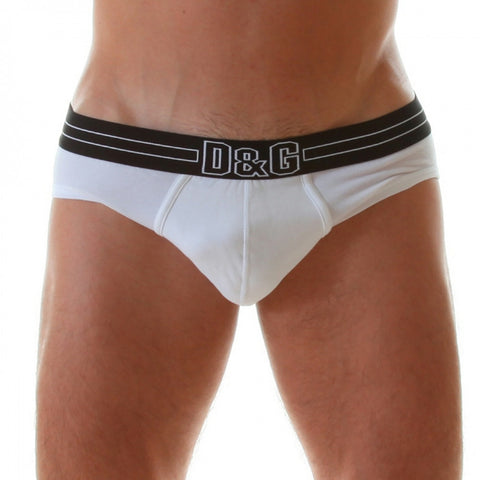 D & G Men's briefs N80030 W0111 WHITE L-EU5