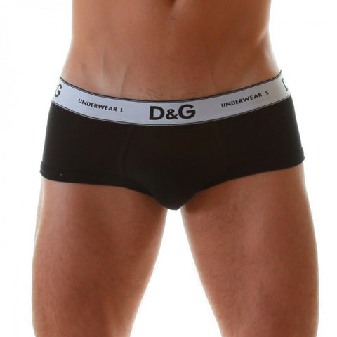 D & G Men's briefs Brando N80117 N0000 BLACK L-EU5