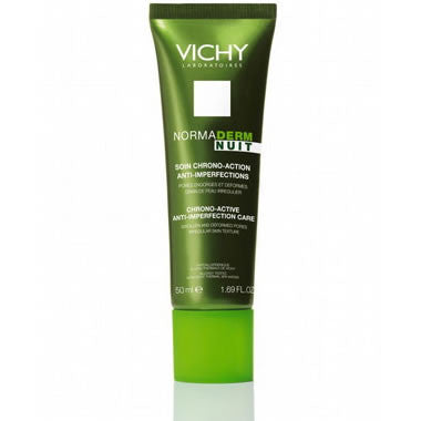 VICHY Normaderm Night - crema de noapte ten cu probleme, acnee