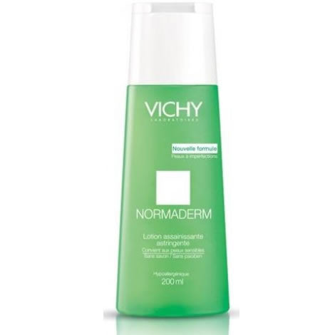 VICHY Normaderm Purifying Lotion - apa pentru purificarea tenului ten cu probleme, acnee