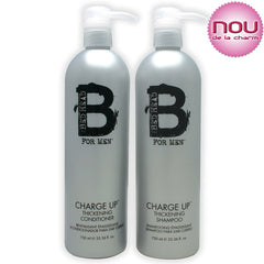 TIGI Bed Head for Men Charge Up Thickening Shampoo & Conditioner Tweens