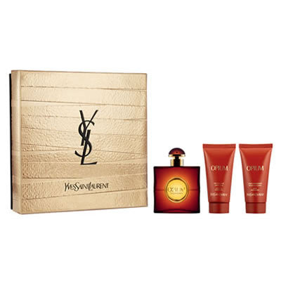 YVES SAINT LAURENT Opium 2009 Set Cadou Edt 50ml, 50ml Lotiune de Corp, 50ml Gel de Dus