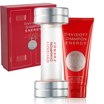 DAVIDOFF Champion Energy Set Cadou EDT 50ml, Gel de dus 75ml