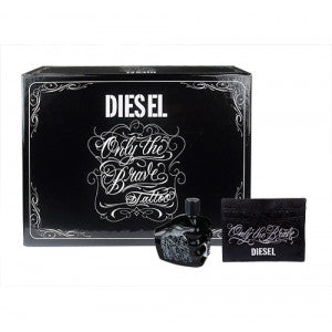 DIESEL Only the Brave Tattoo Set Cadou Edt 75ml + Business card holder