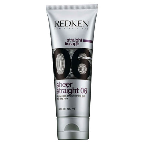 REDKEN Sheer Straight 06 - gel de par profesional pentru par fin