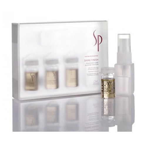 WELLA SP Shine Finish 4x8 ml - tratament profesional pentru stralucire