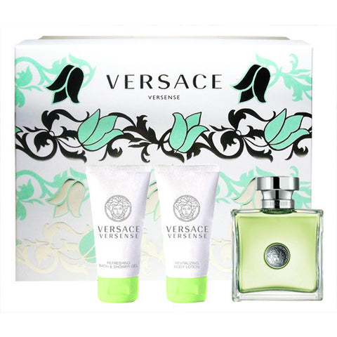 VERSACE Versense Set Cadou Edt 50ml , 50ml Lotiune de Corp, 50ml Gel de Dus