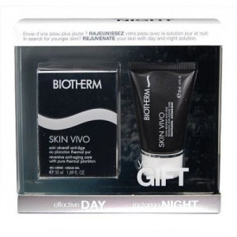 BIOTHERM Skin Vivo Day Night Set Cadou Skin Vivo Gel Cream 50ml + Skin Vivo Overnight 30ml